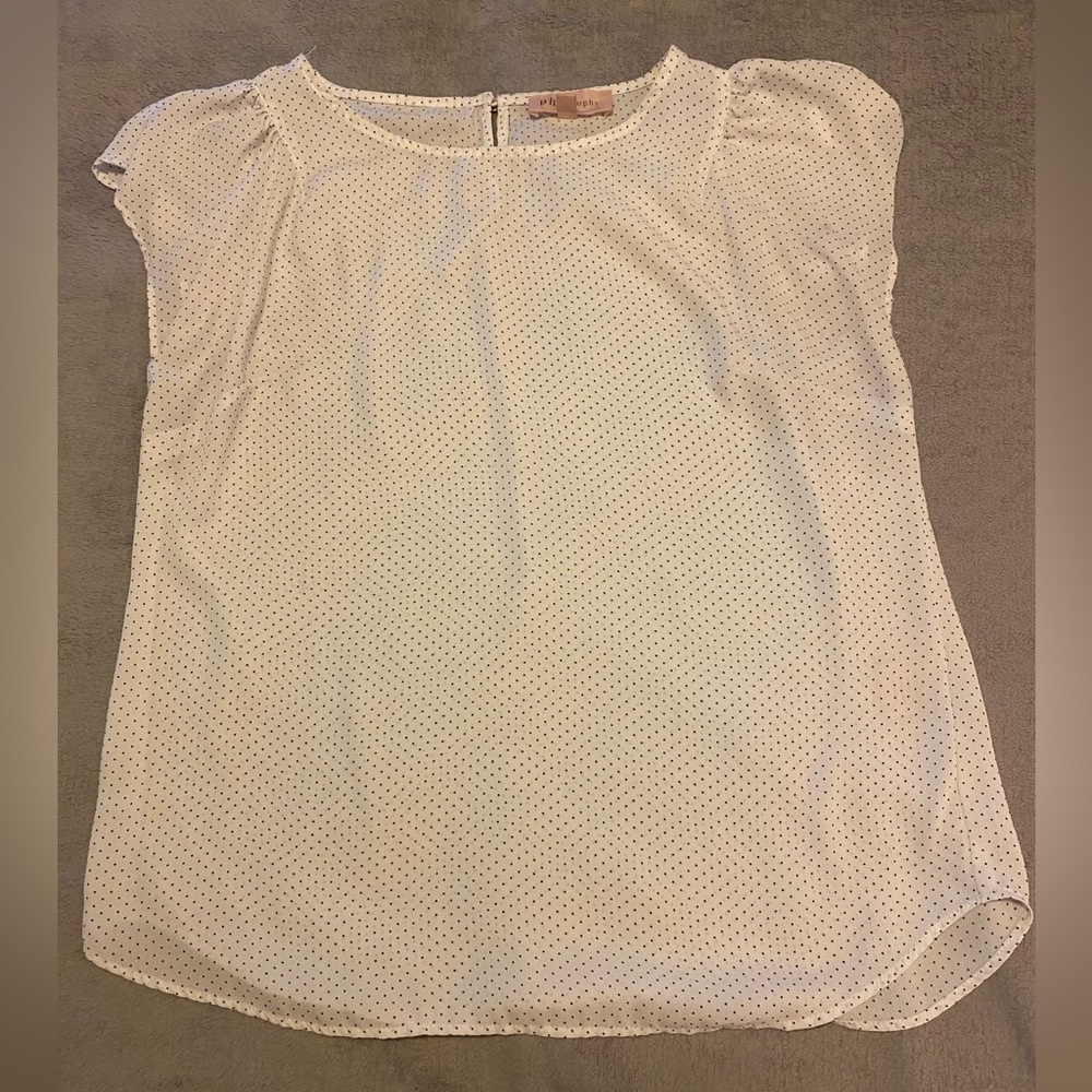 Philosophy Polkadot Blouse